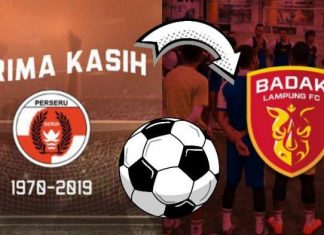 Jelang Kompetisi Liga 1, Perseru Badak Lampung FC Launching Tim dan Jersey