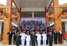 Bupati Lampung Barat Lantik 77 Pejabat Eselon II, III Dan IV