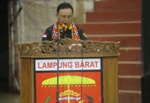 Wakil Bupati Hadiri Pelantikan DPC GRANAT Kabupaten Lampung Barat