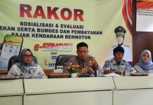 Sat Lantas Polres Lampung Barat Sosialisasi tentang penghapusan register ranmor