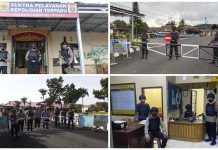 Antisipasi pasca bom bunuh diri di Polsek Astanaanyar, Polres Lampung Barat tingkatkan keamanan mako