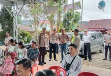 Jajaran Pemkab Lampung Barat Bserta Forkopindo Tinjau Langsung Kegiatan Ibadah Natal Umat keristiani