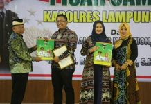 Pisah Sambut Kapolres Lampung Timur, Bupati Ucapkan Terimakasih