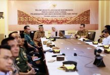 Pelaksanaan Rekomendasi Penyelesaian Pelangggaran HAM, Bupati Lampung Timur Ikuti Zoom Meting