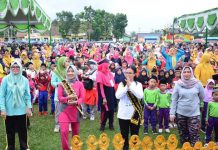 Pemeritah Kabupaten Lampung Timur sangat mengapresiasi kepada seluruh Pengurus Ikatan Guru Raudhatul Athfal